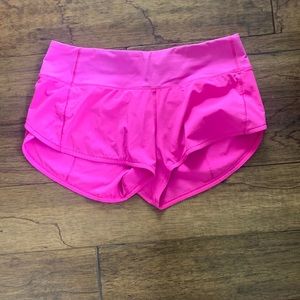 lululemon speed up shorts